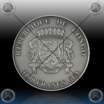 1oz CONGO 1000 Francs CFA "Baby Lions" 2012